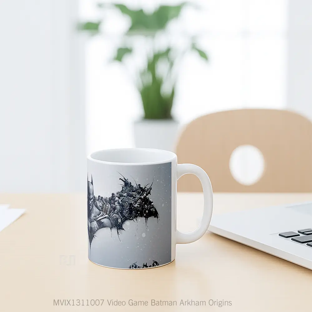 Mug Video Game Batman Arkham Origins Gelas Superhero - All-side / Desain