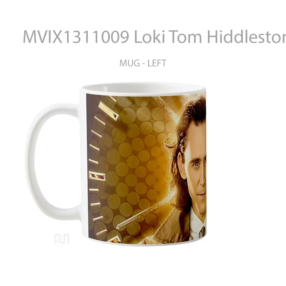 Mug Loki Tom Hiddleston Loki Series Gelas Superhero - All-side / Desain