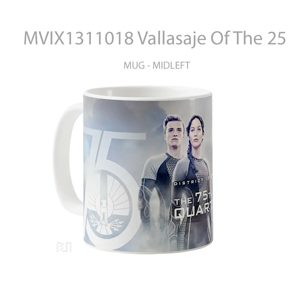 Mug Vallasaje Of The 25 Gelas Keramik Unik - All-side / Desain