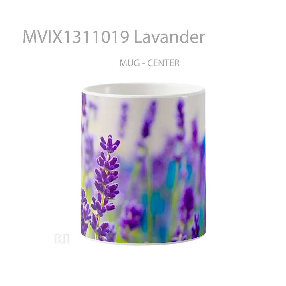 Mug Lavander Gelas Keramik Unik