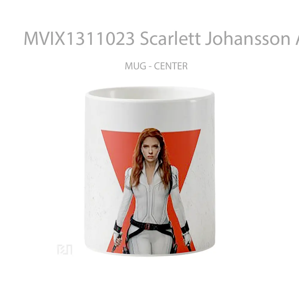 Mug Scarlett Johansson As Black Widow Movie Gelas Superhero