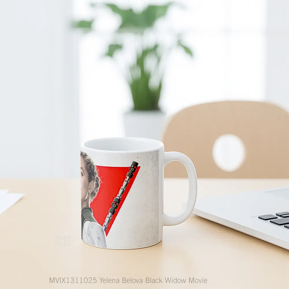 Mug Yelena Belova Black Widow Movie Gelas Superhero - All-side / Desain