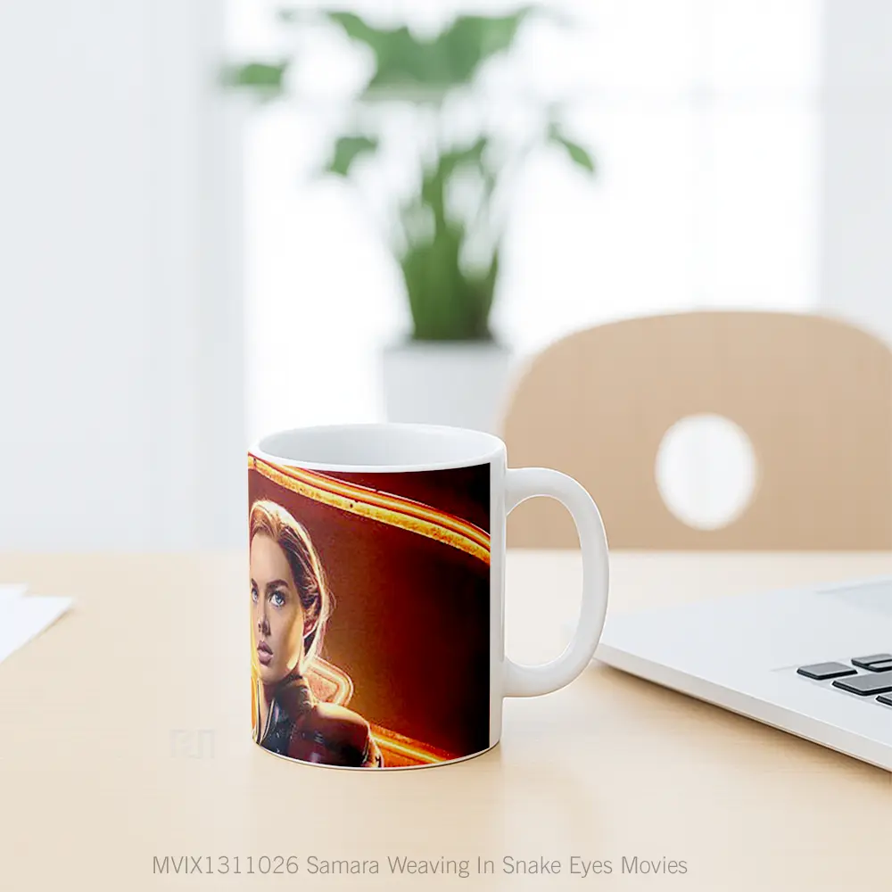 Mug Samara Weaving In Snake Eyes Movies Gelas Film - All-side / Desain