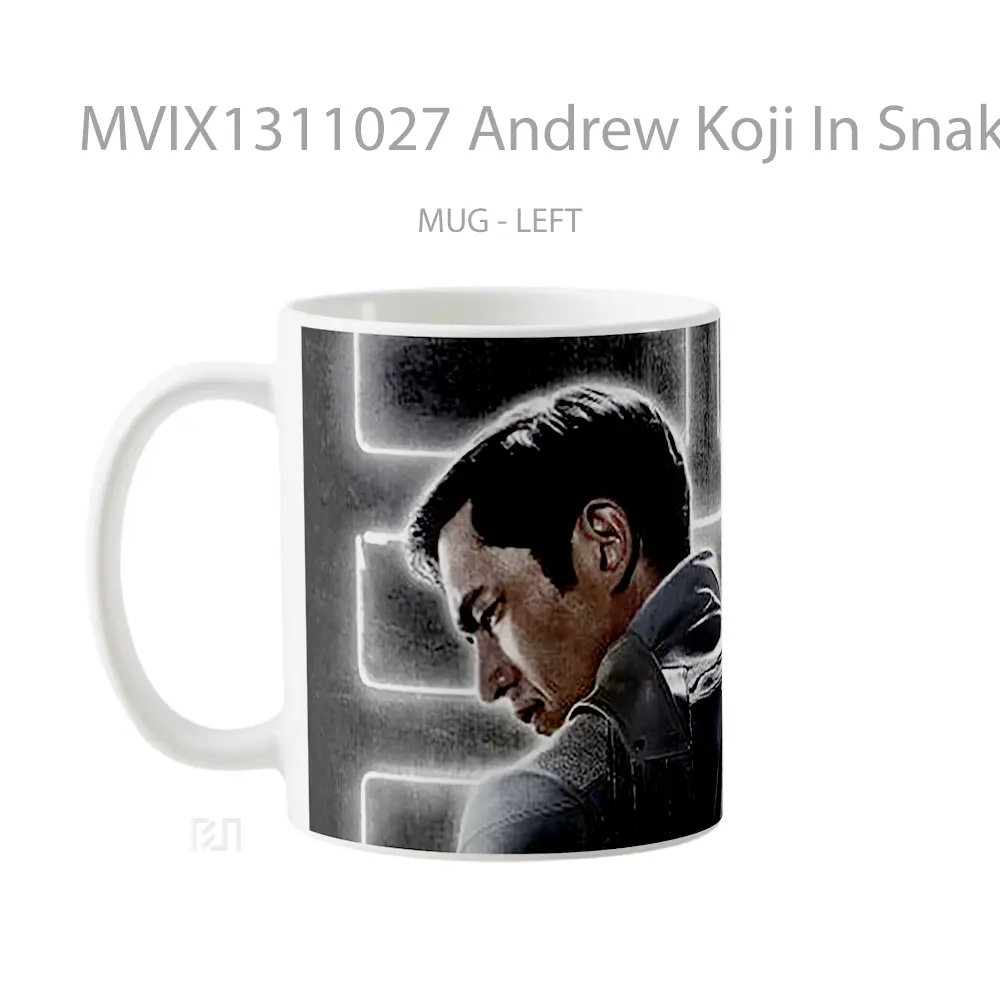 Mug Andrew Koji In Snake Eyes Movie Gelas Keramik Unik - All-side / Desain