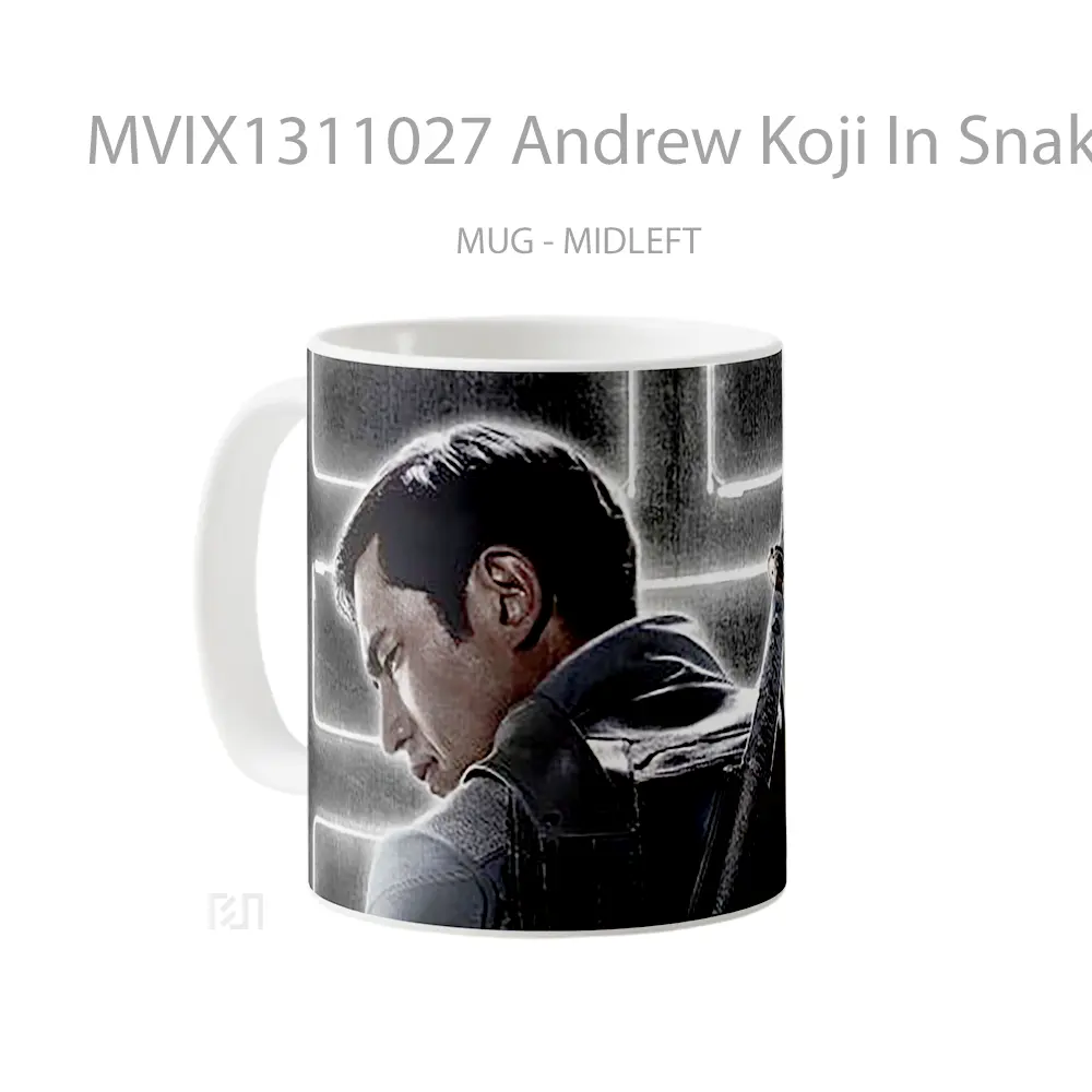 Mug Andrew Koji In Snake Eyes Movie Gelas Keramik Unik - All-side / Desain