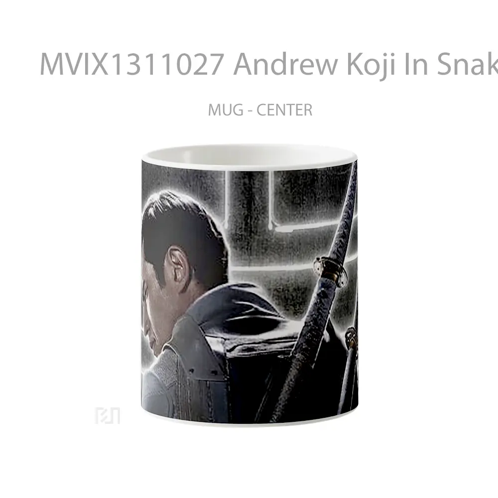 Mug Andrew Koji In Snake Eyes Movie Gelas Keramik Unik