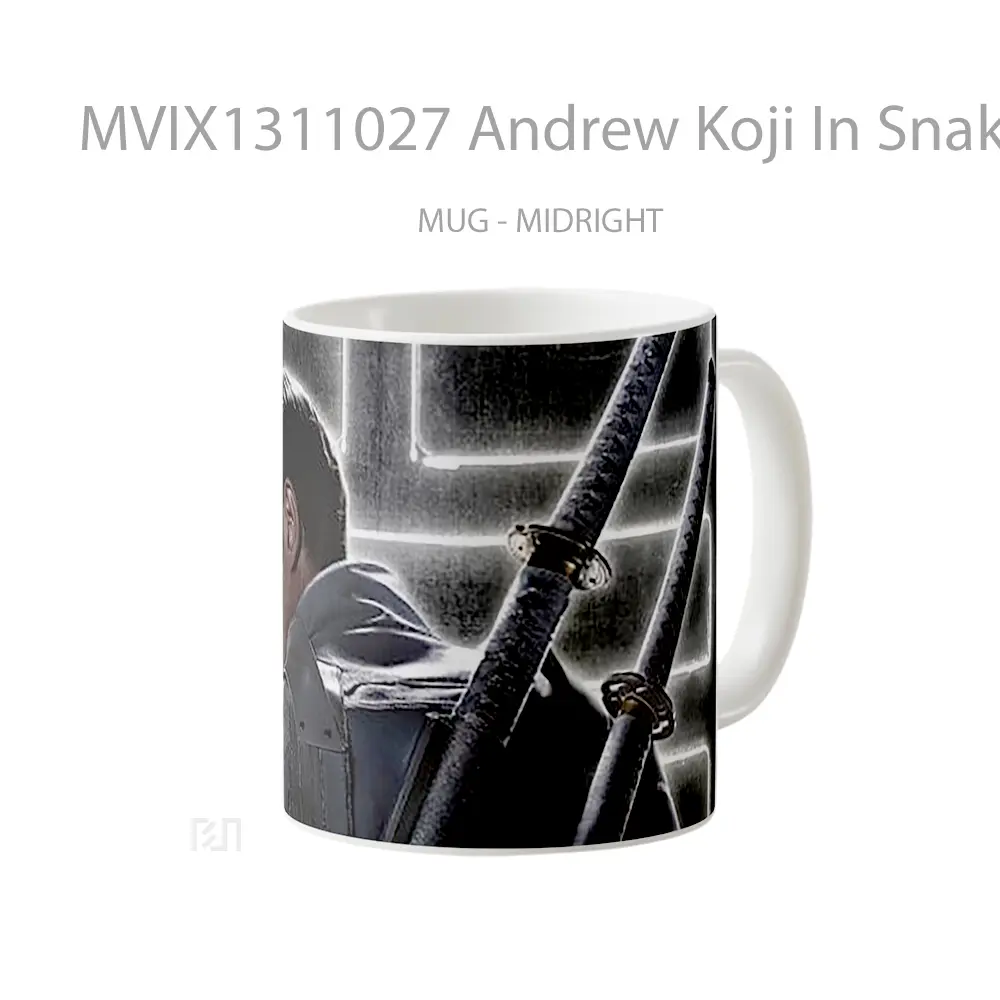 Mug Andrew Koji In Snake Eyes Movie Gelas Keramik Unik - All-side / Desain