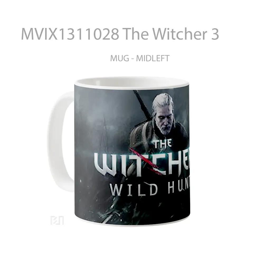 Mug The Witcher 3 Gelas Keramik Unik - All-side / Desain