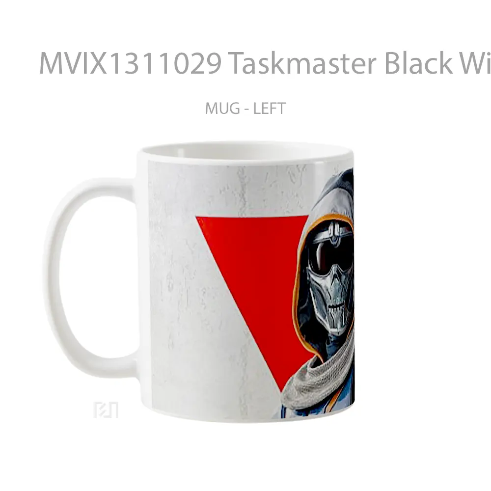 Mug Taskmaster Black Widow Movie Gelas Superhero - All-side / Desain
