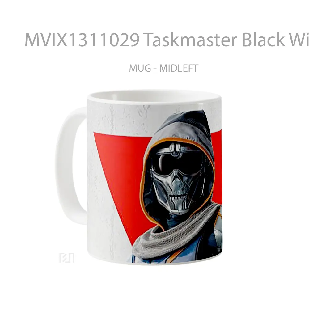 Mug Taskmaster Black Widow Movie Gelas Superhero - All-side / Desain