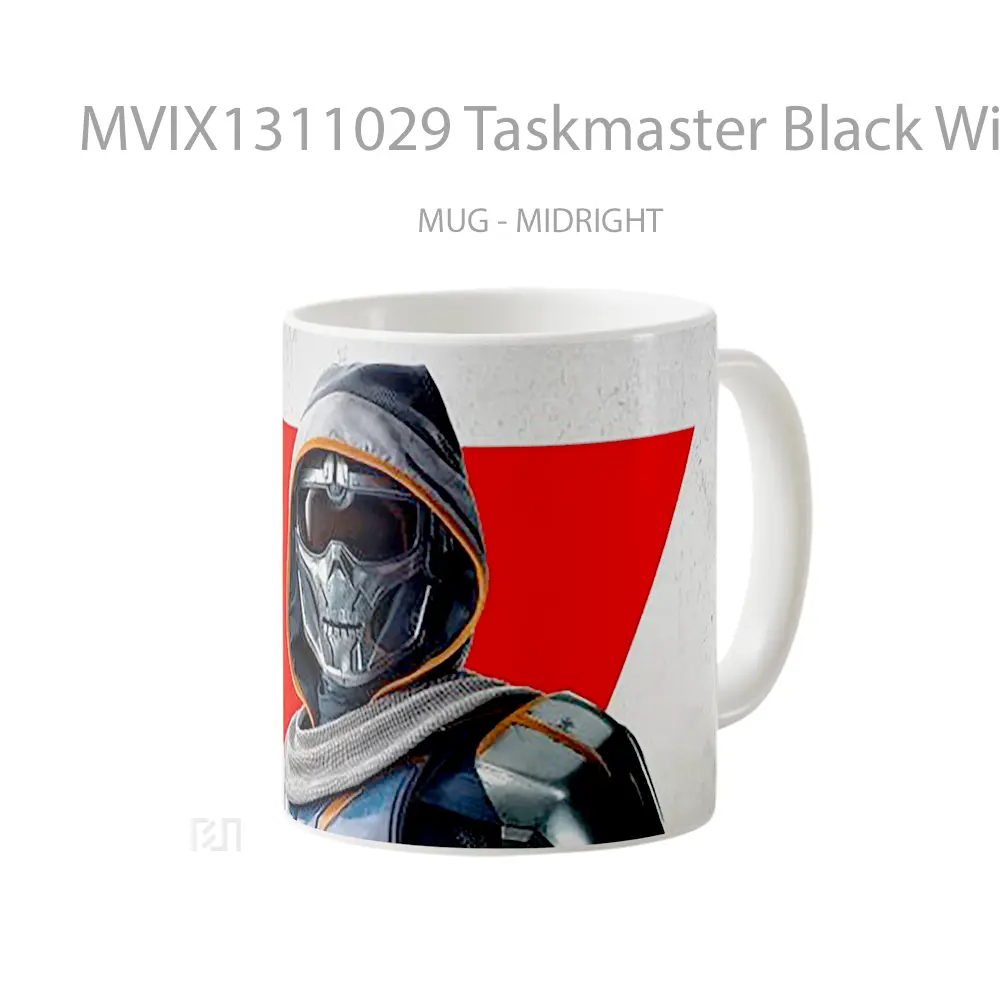 Mug Taskmaster Black Widow Movie Gelas Superhero - All-side / Desain
