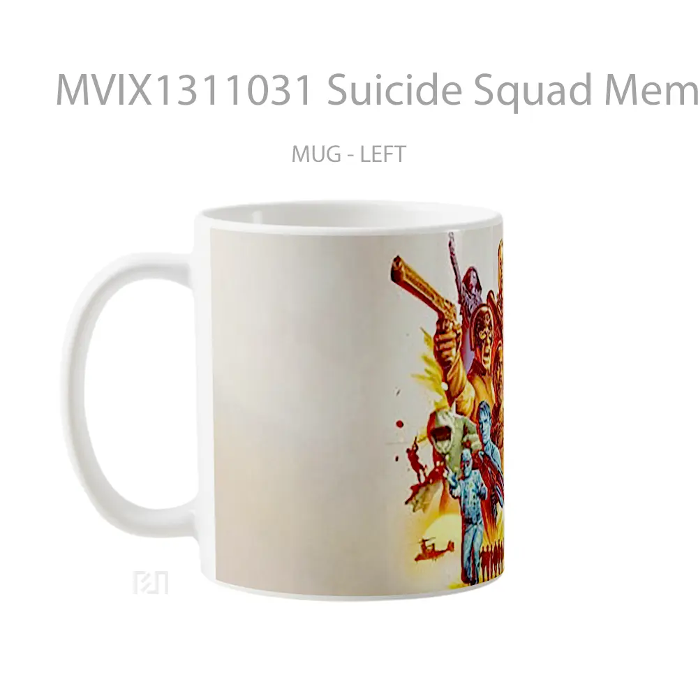Mug Suicide Squad Members Gelas Keramik Unik - All-side / Desain