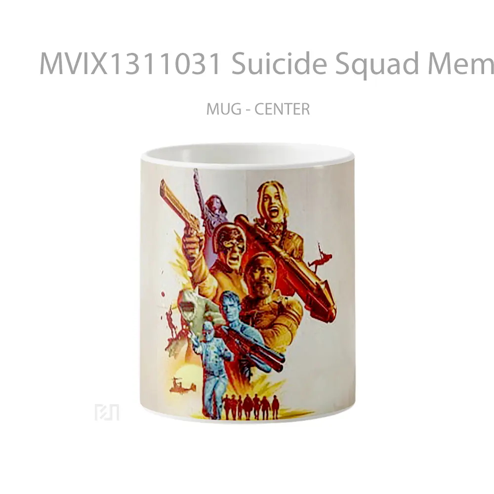 Mug Suicide Squad Members Gelas Keramik Unik