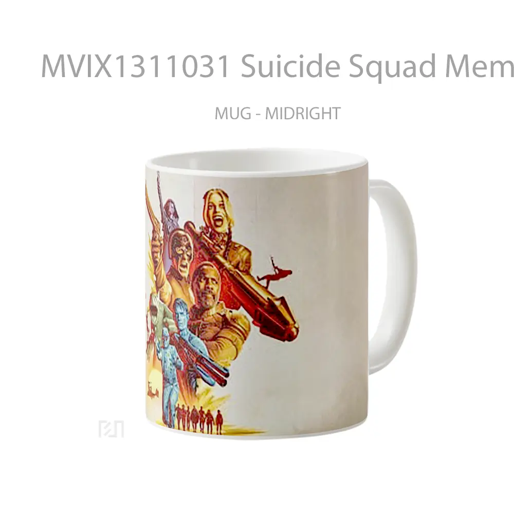 Mug Suicide Squad Members Gelas Keramik Unik - All-side / Desain