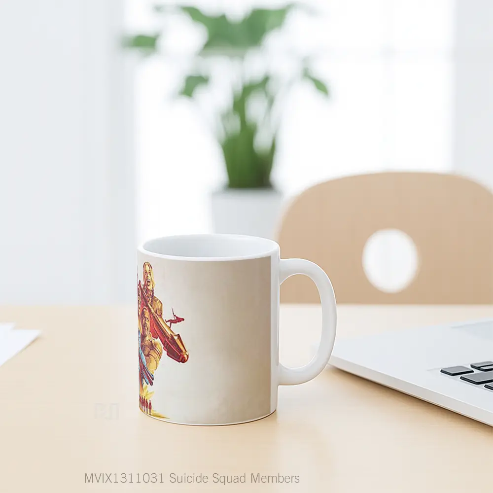 Mug Suicide Squad Members Gelas Keramik Unik - All-side / Desain