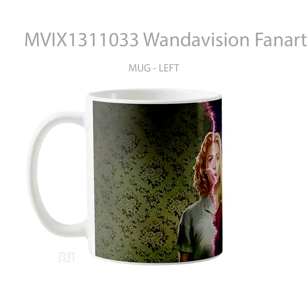 Mug Wandavision Fanart Gelas Keramik Unik - All-side / Desain