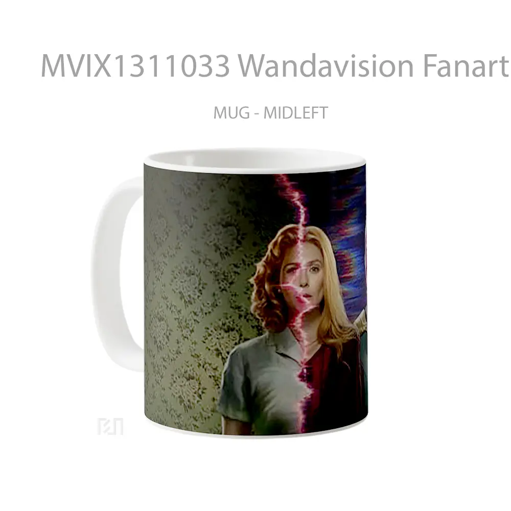 Mug Wandavision Fanart Gelas Keramik Unik - All-side / Desain