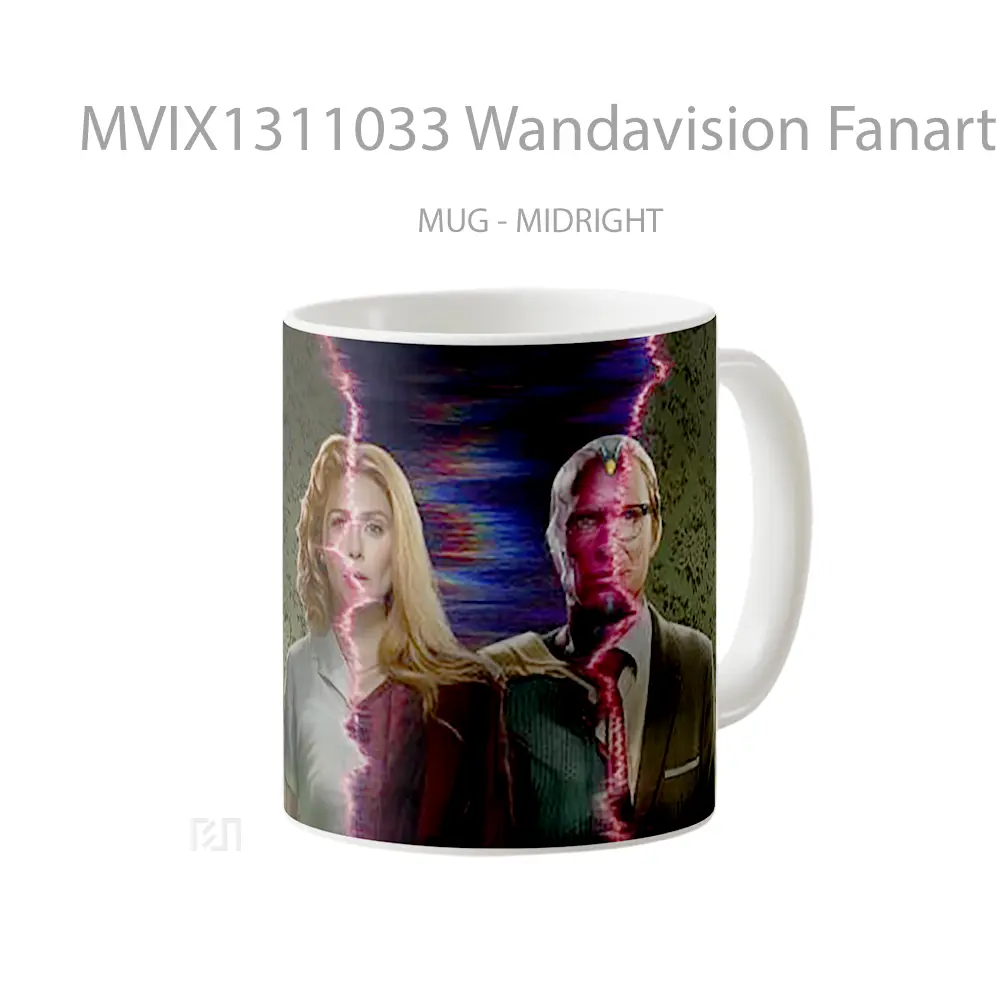 Mug Wandavision Fanart Gelas Keramik Unik - All-side / Desain