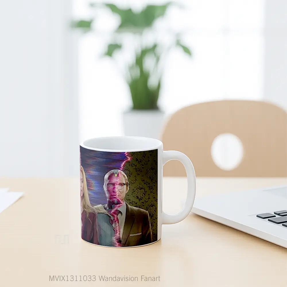Mug Wandavision Fanart Gelas Keramik Unik - All-side / Desain