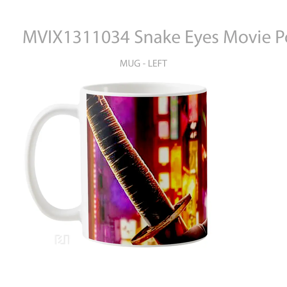 Mug Snake Eyes Movie Poster Gelas Keramik Unik - All-side / Desain