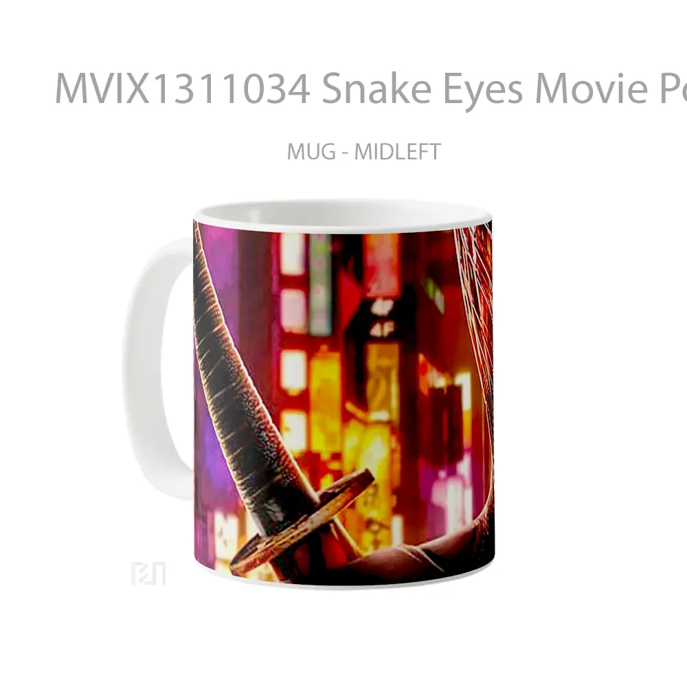 Mug Snake Eyes Movie Poster Gelas Keramik Unik - All-side / Desain