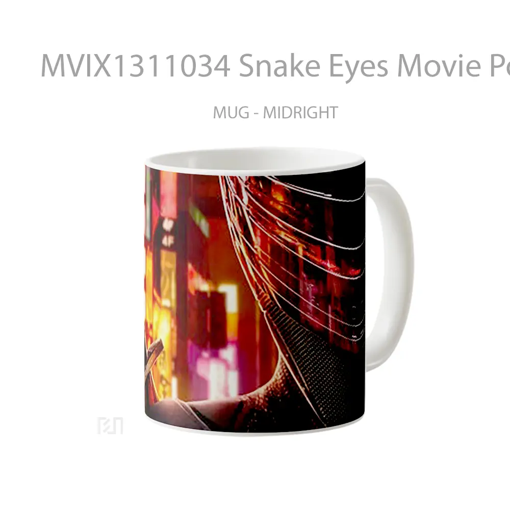 Mug Snake Eyes Movie Poster Gelas Keramik Unik - All-side / Desain