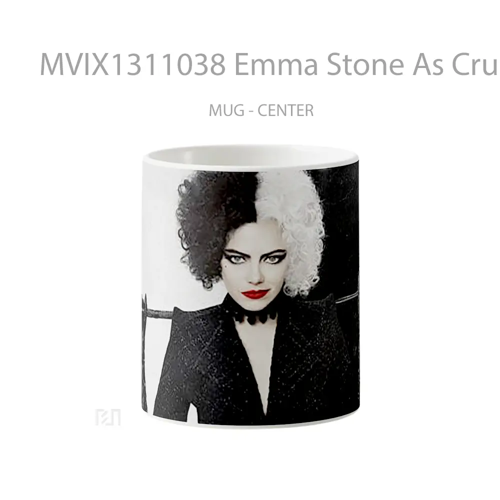 Mug Emma Stone As Cruella Gelas Selebriti