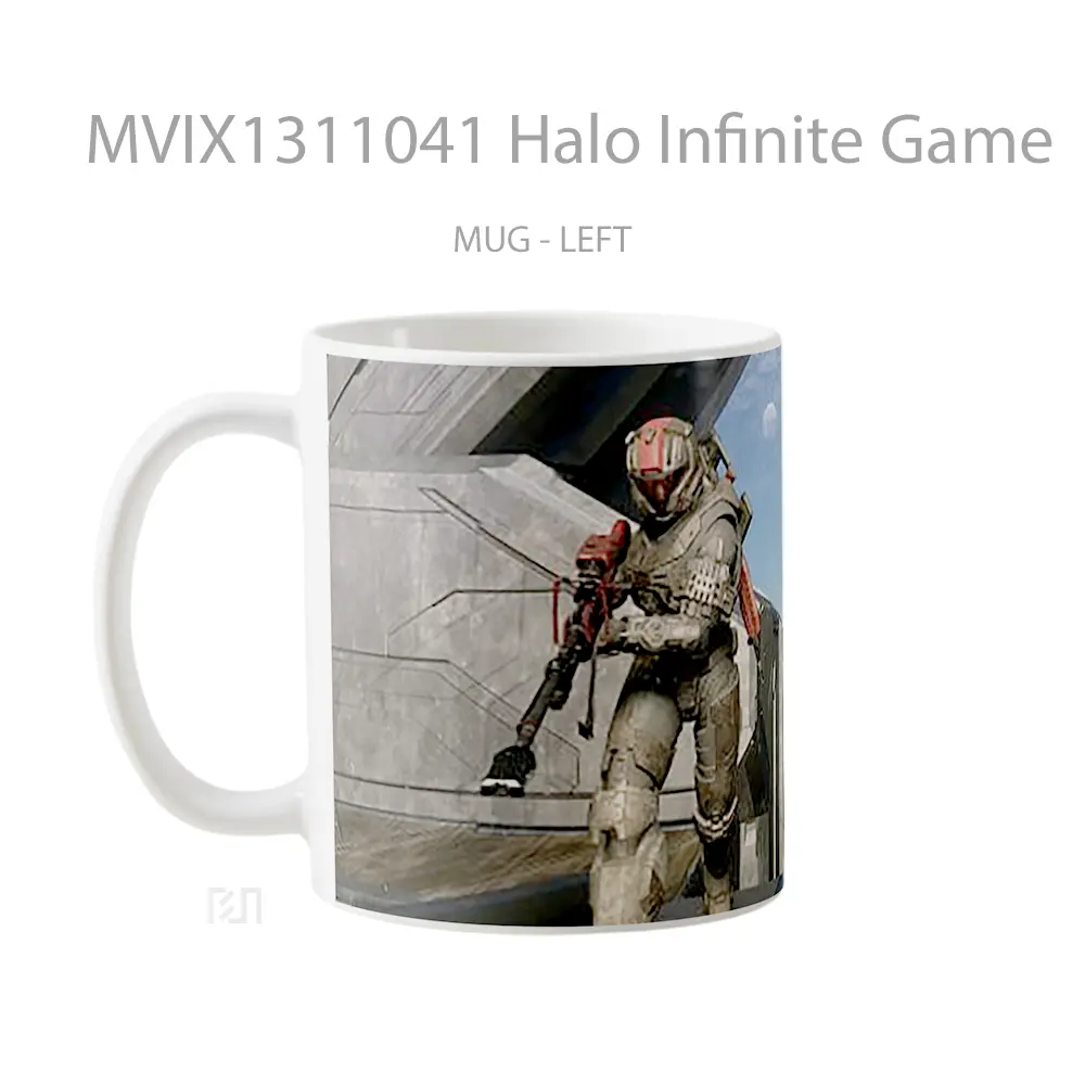 Mug Halo Infinite Game Cangkir Gamer - All-side / Desain