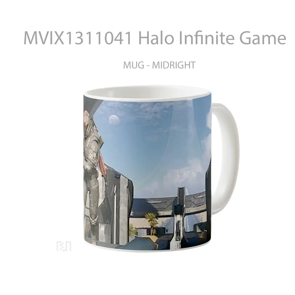 Mug Halo Infinite Game Cangkir Gamer - All-side / Desain