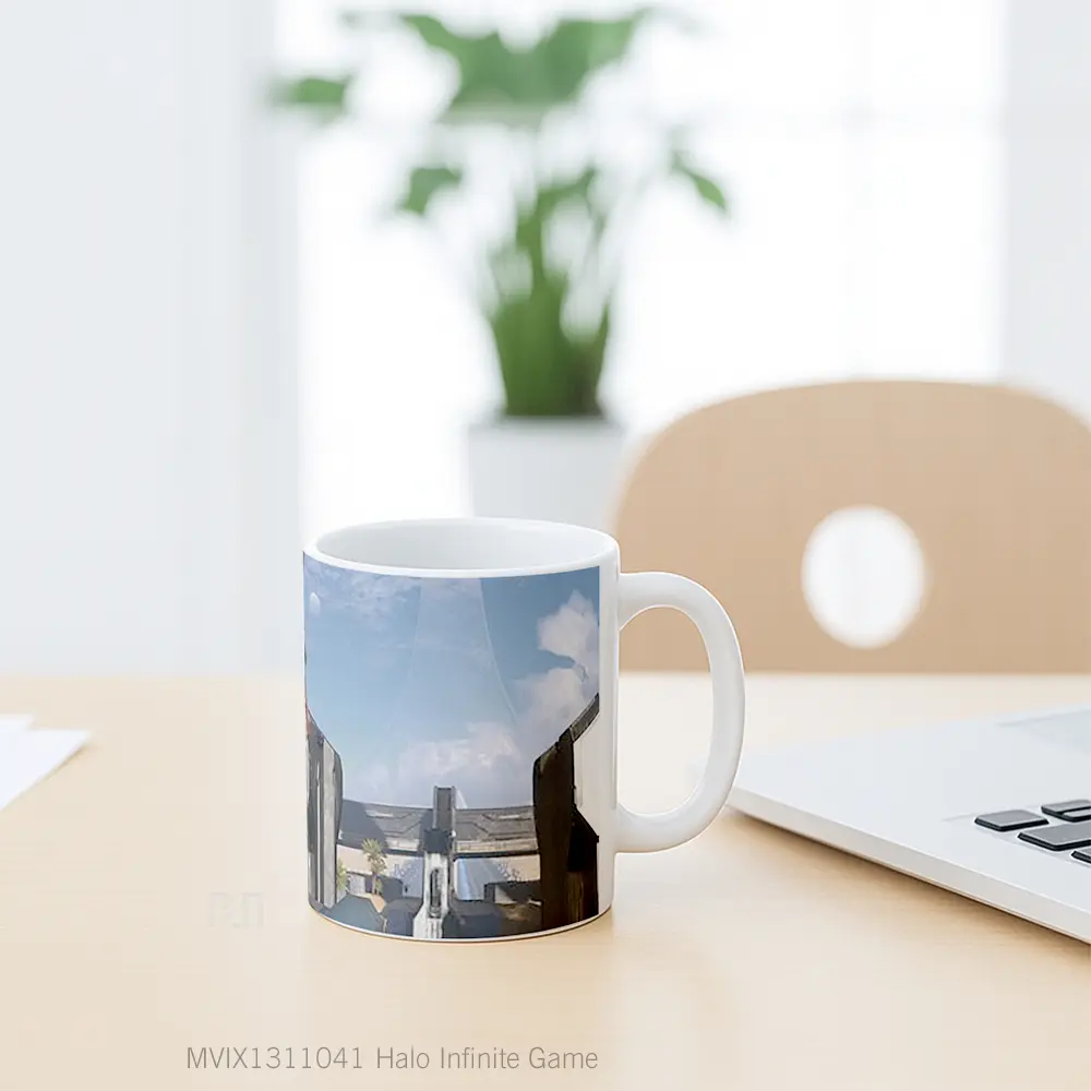 Mug Halo Infinite Game Cangkir Gamer - All-side / Desain
