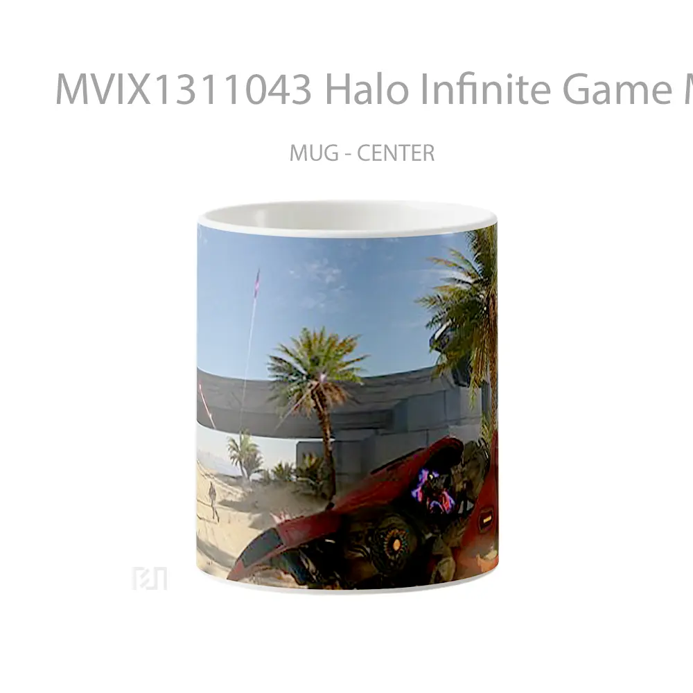 Mug Halo Infinite Game Multiplayer Cangkir Gamer