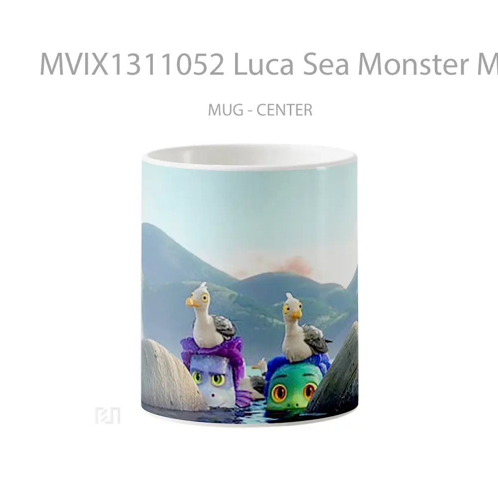 Mug Luca Sea Monster Movie Gelas Pemandangan Alam