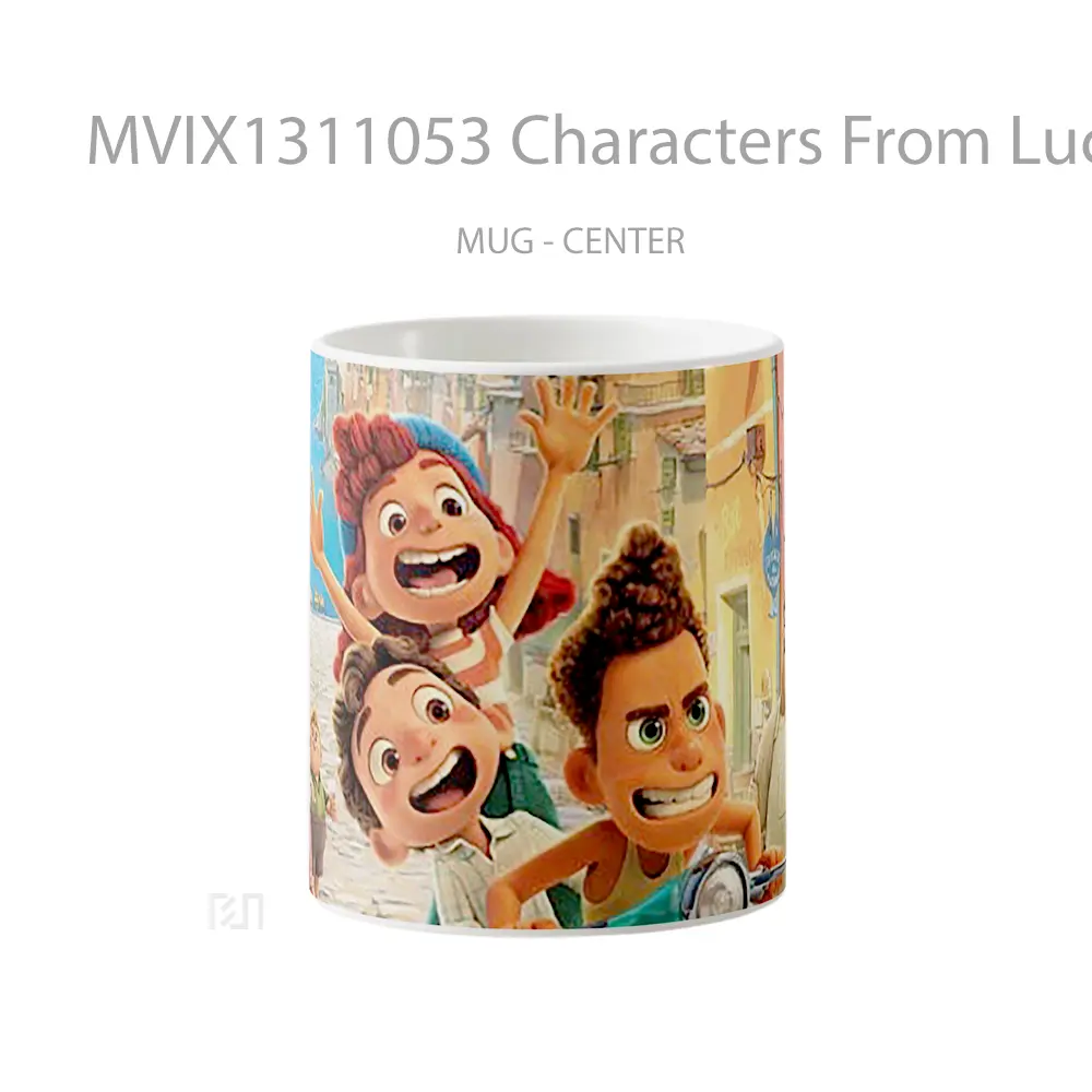 Mug Characters From Luca Gelas Keramik Unik