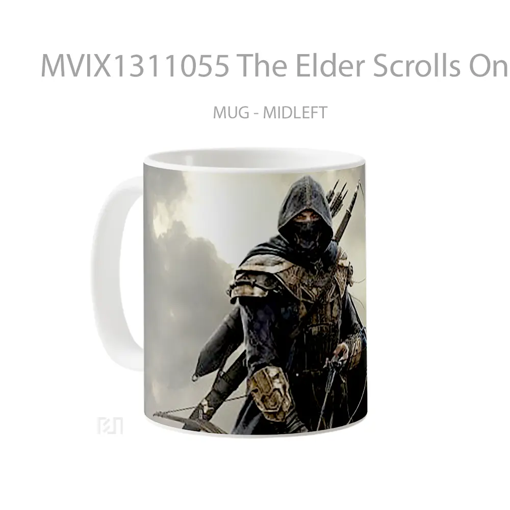 Mug The Elder Scrolls Online Nightblade Gelas Keramik Unik - All-side / Desain