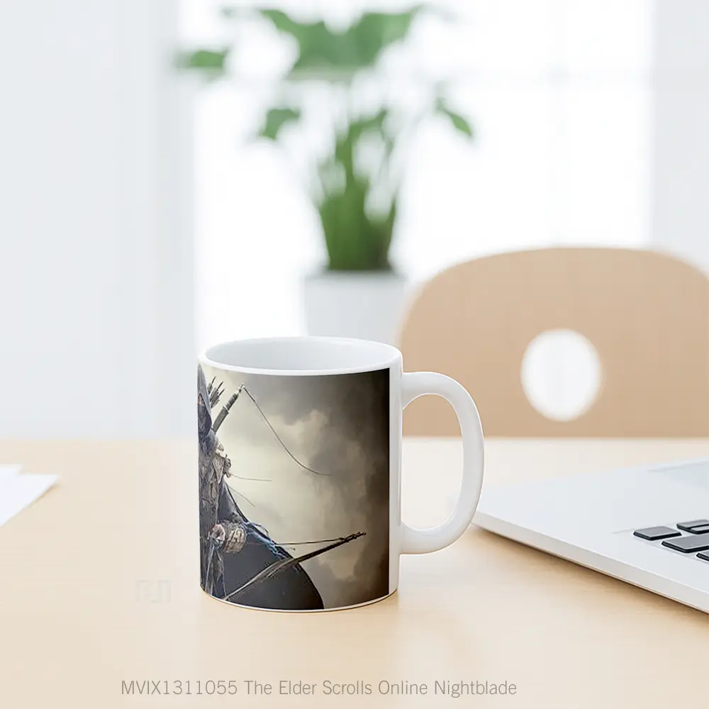 Mug The Elder Scrolls Online Nightblade Gelas Keramik Unik - All-side / Desain