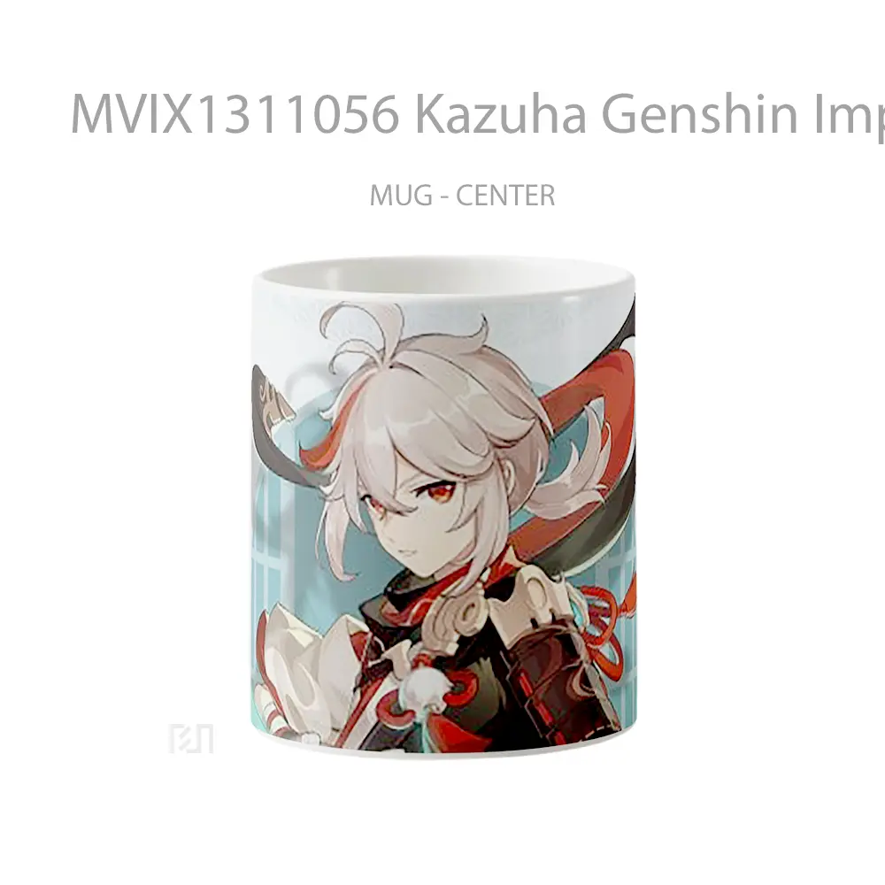 Mug Kazuha Genshin Impact Cangkir Gamer