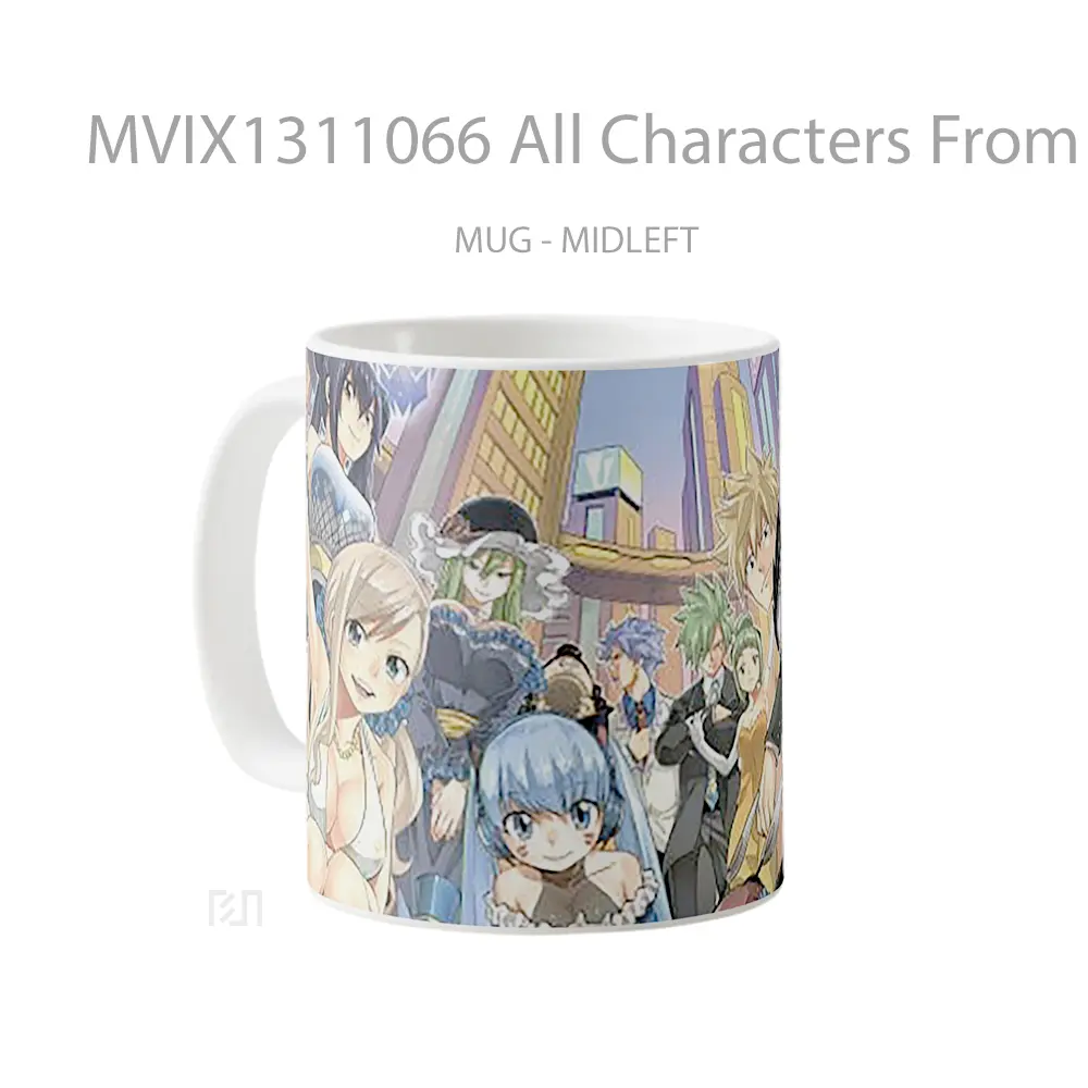 Mug All Characters From Edens Zero Gelas Keramik Unik - All-side / Desain