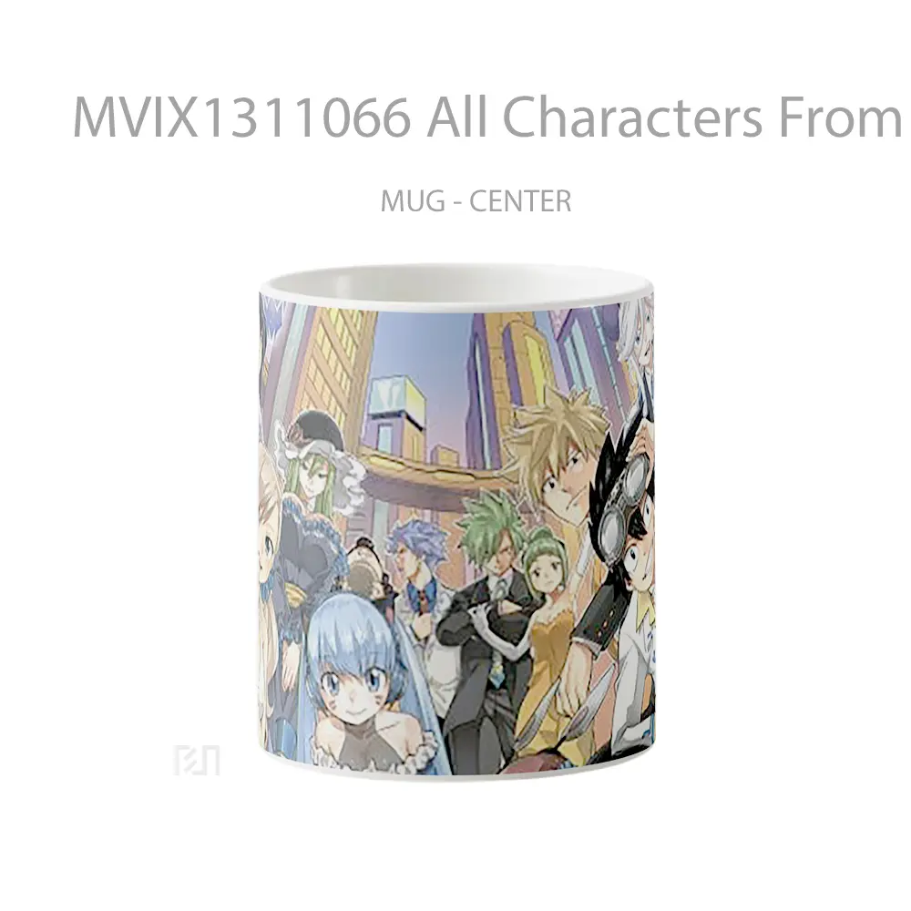 Mug All Characters From Edens Zero Gelas Keramik Unik