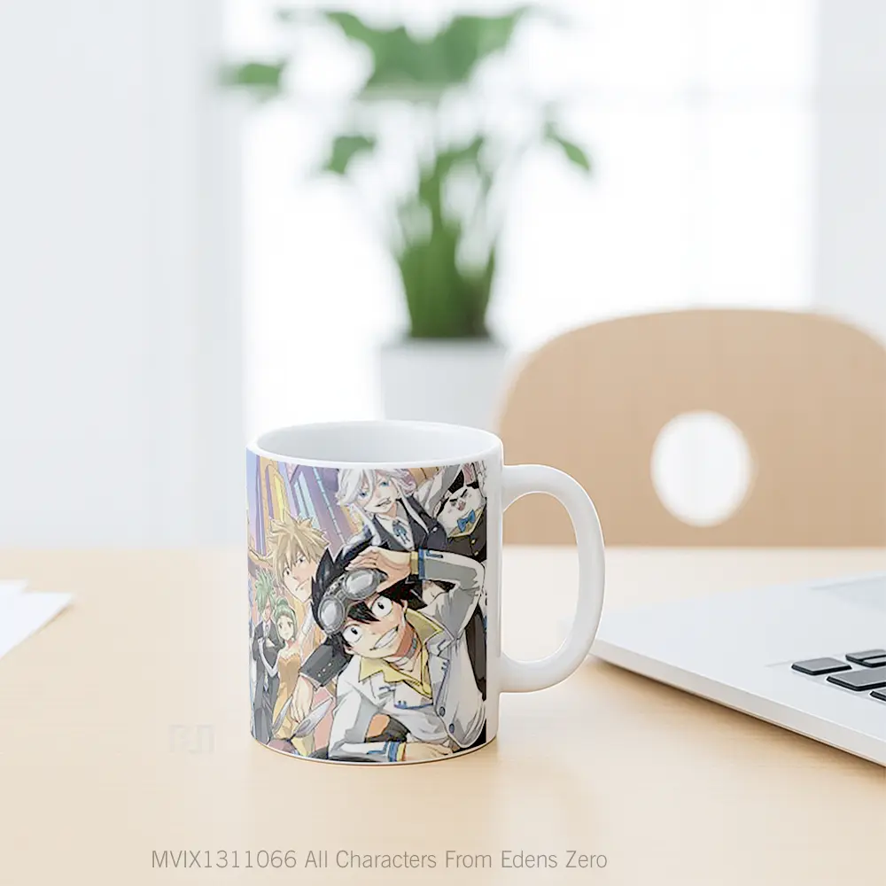 Mug All Characters From Edens Zero Gelas Keramik Unik - All-side / Desain