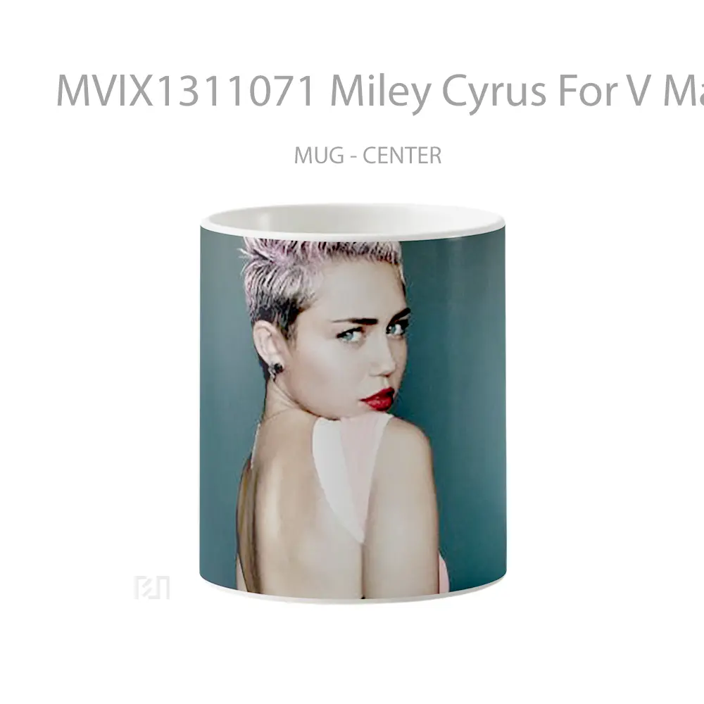 Mug Miley Cyrus For V Magazine Gelas Selebriti