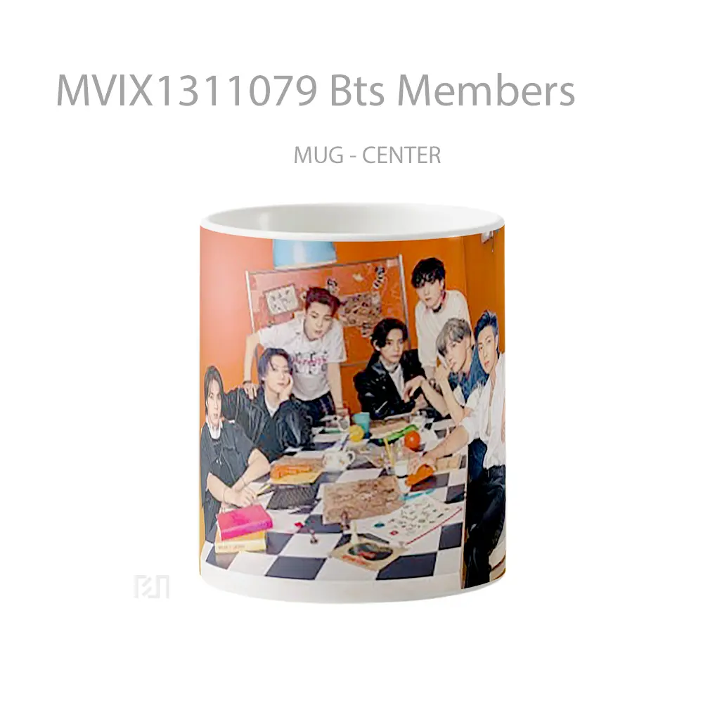 Mug Bts Members Gelas Keramik Unik
