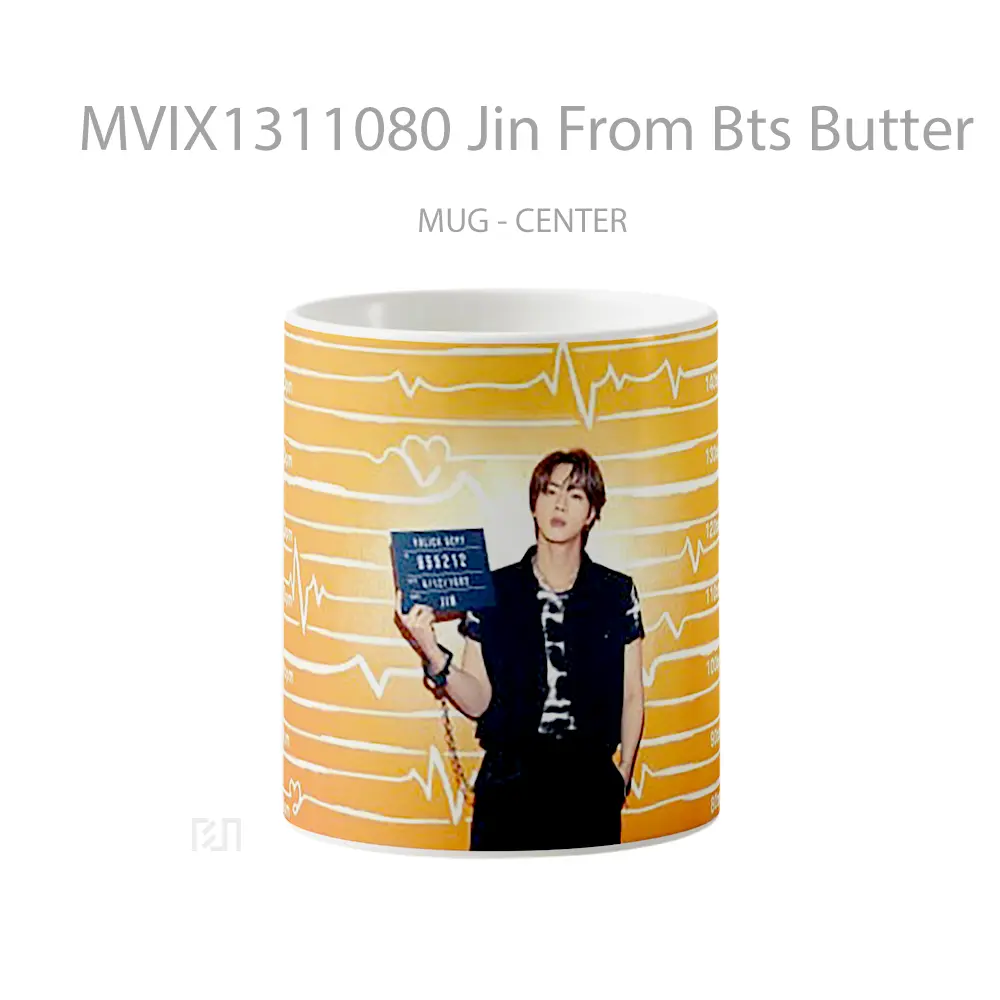 Mug Jin From Bts Butter Gelas Keramik Unik