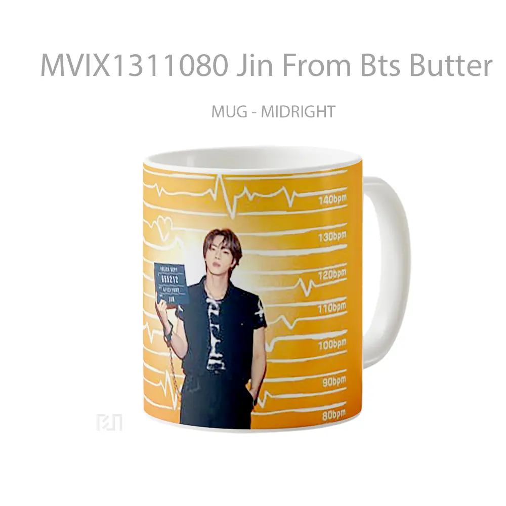 Mug Jin From Bts Butter Gelas Keramik Unik - All-side / Desain