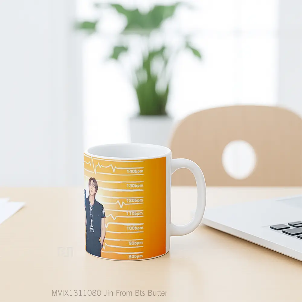 Mug Jin From Bts Butter Gelas Keramik Unik - All-side / Desain