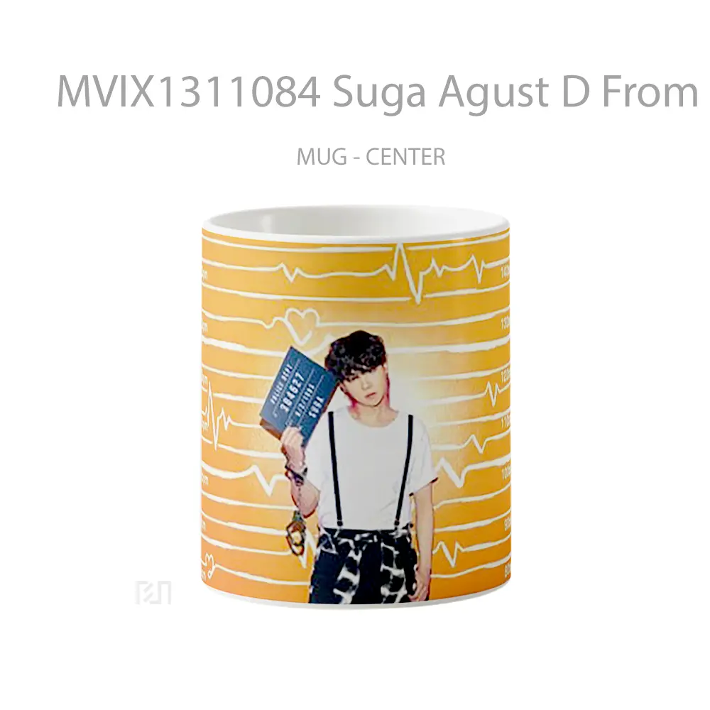 Mug Suga Agust D From Bts Butter Gelas Keramik Unik