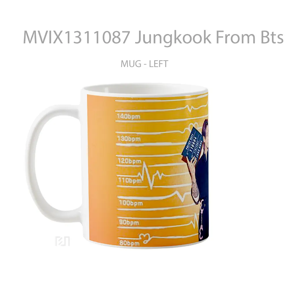 Mug Jungkook From Bts Butter Gelas Keramik Unik - All-side / Desain