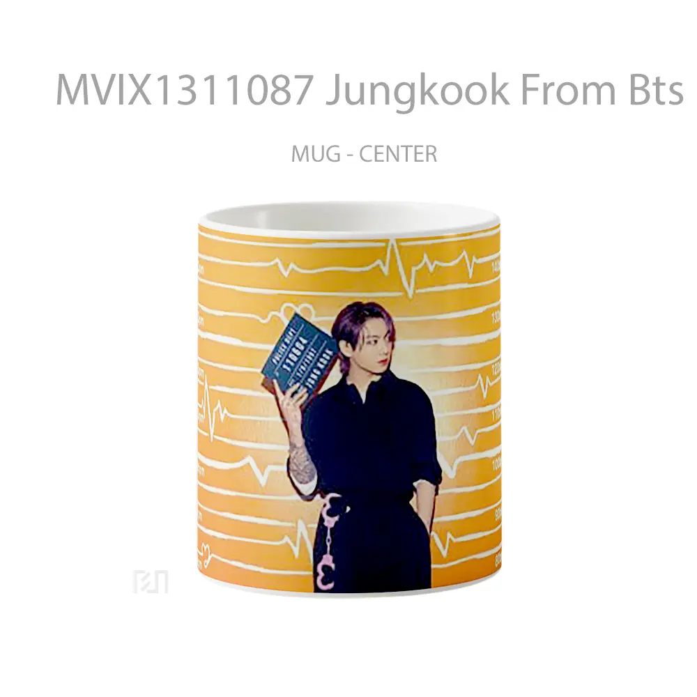 Mug Jungkook From Bts Butter Gelas Keramik Unik