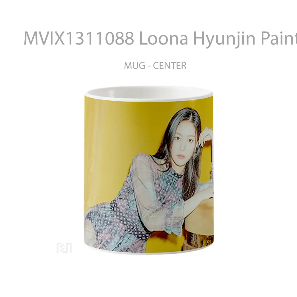 Mug Loona Hyunjin Paint The Town Gelas Keramik Unik