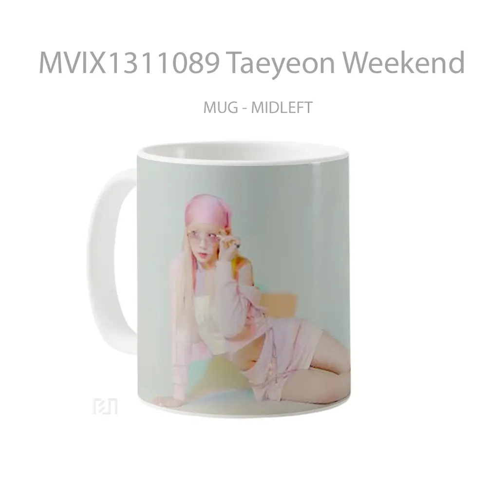 Mug Taeyeon Weekend Gelas Keramik Unik - All-side / Desain