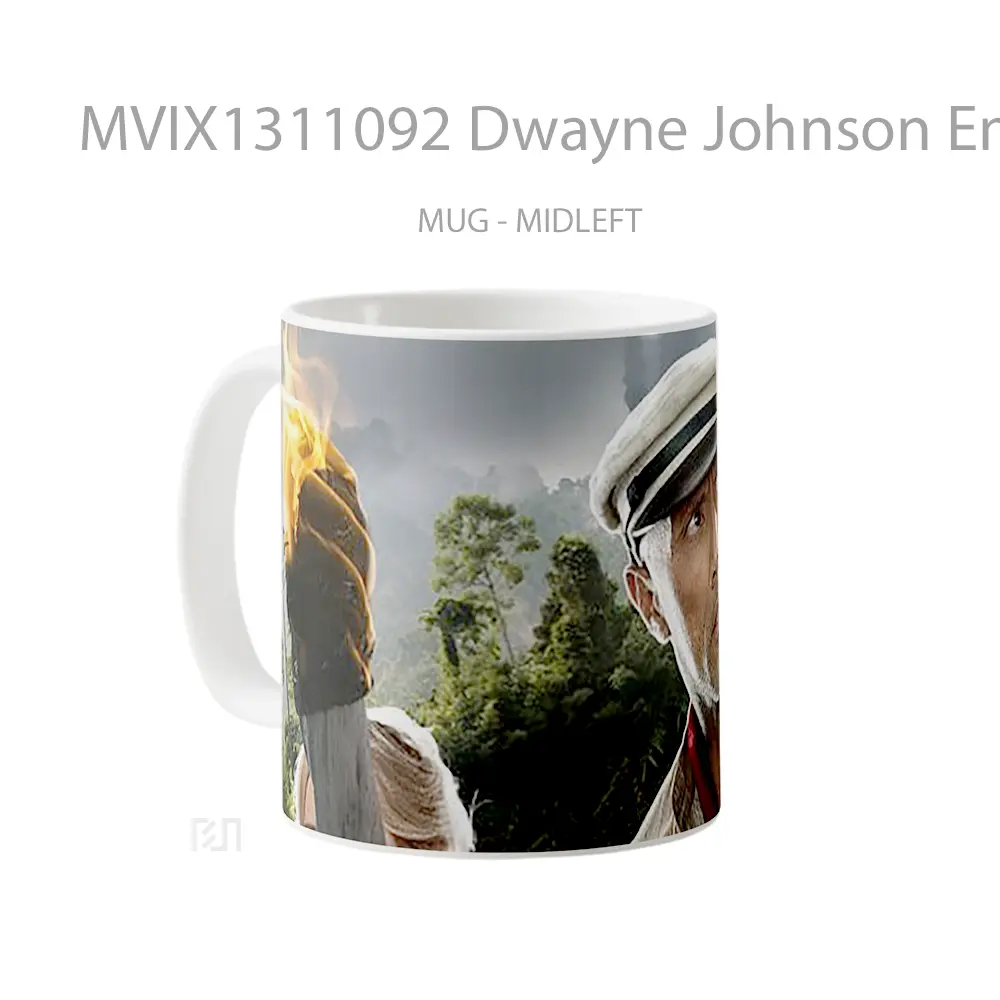Mug Dwayne Johnson En Jungle Cruise Gelas Keramik Unik - All-side / Desain